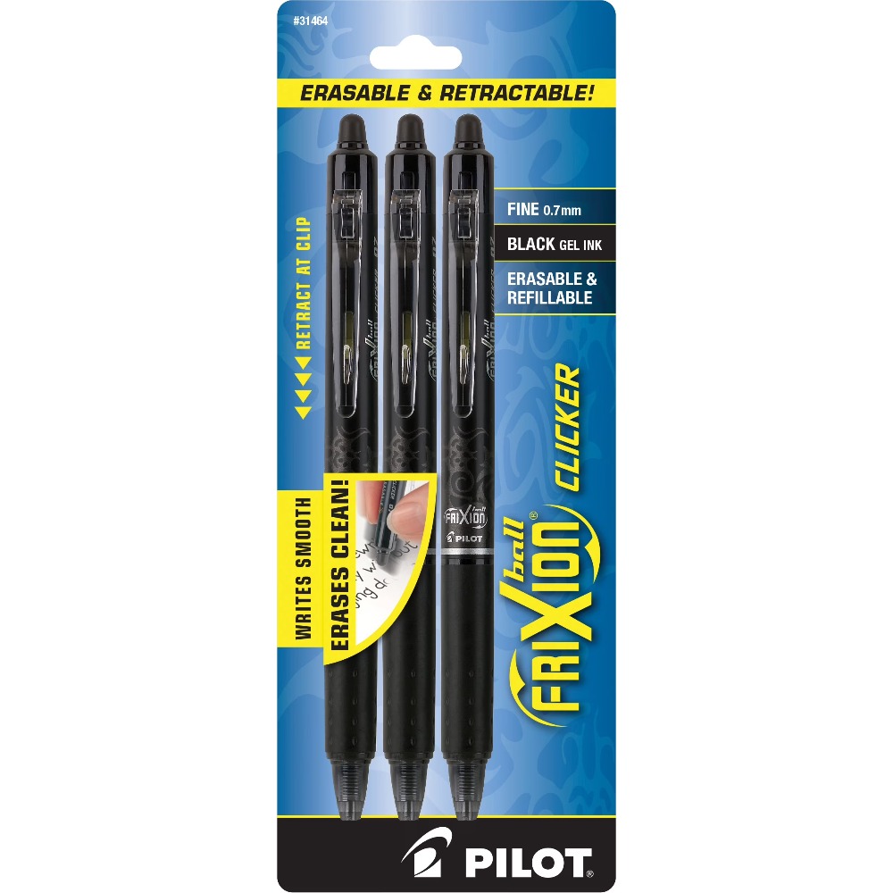 Pilot Pen Frixion - Canetas Gel Apagáveis Pilot Frixion Clicker,