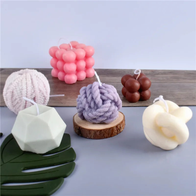 Candle Making Yarn - Criativo bola de fio molde de