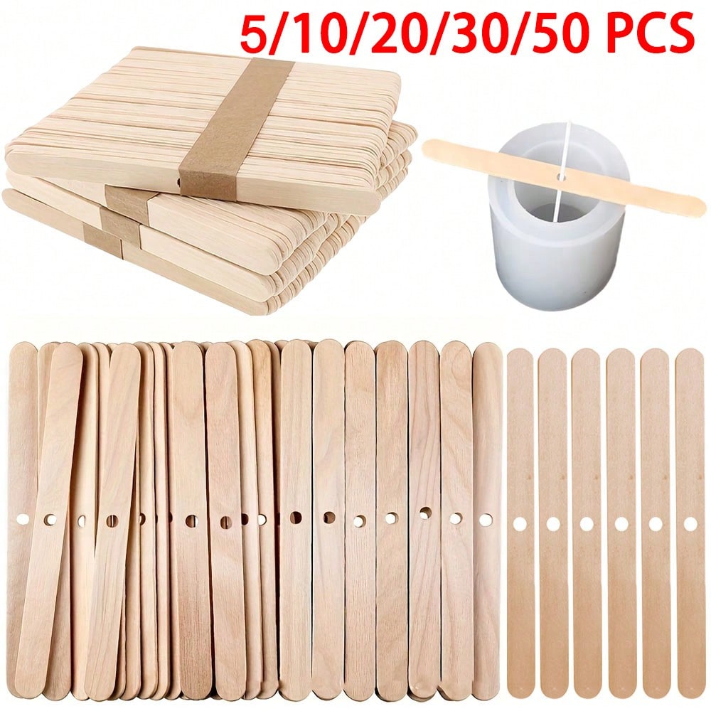 Candle Making Wicks - 5/10/20/30/50 peças Suporte de Pavio de