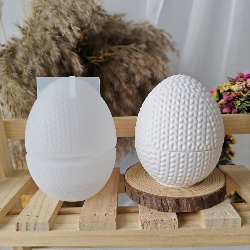 Candle Making Yarn - Molde de Silicone Oval em Formato