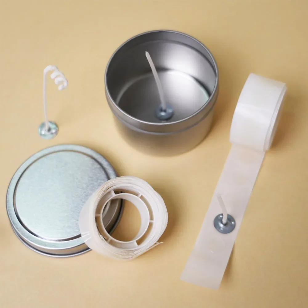 100 pontos/rolo vela pavio ade - Candle Making Wicks avaliação e preço