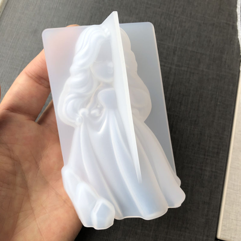 3d bonito princesa silicone ve - Candle Making Things avaliação e preço