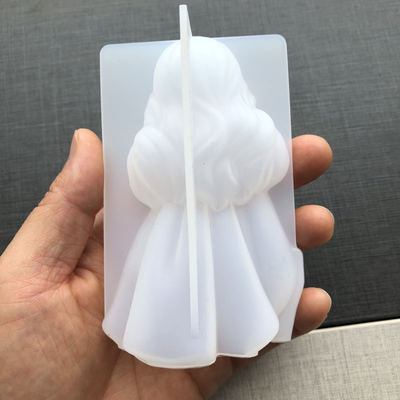 3d bonito princesa silicone ve - Candle Making Things avaliação e preço