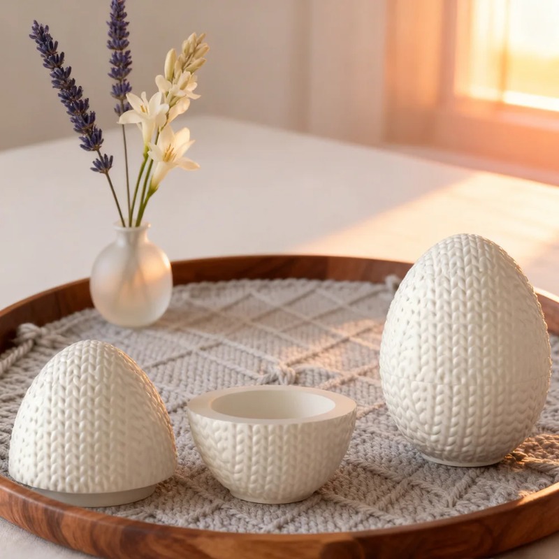 Molde de silicone oval em form - Candle Making Yarn avaliação e preço