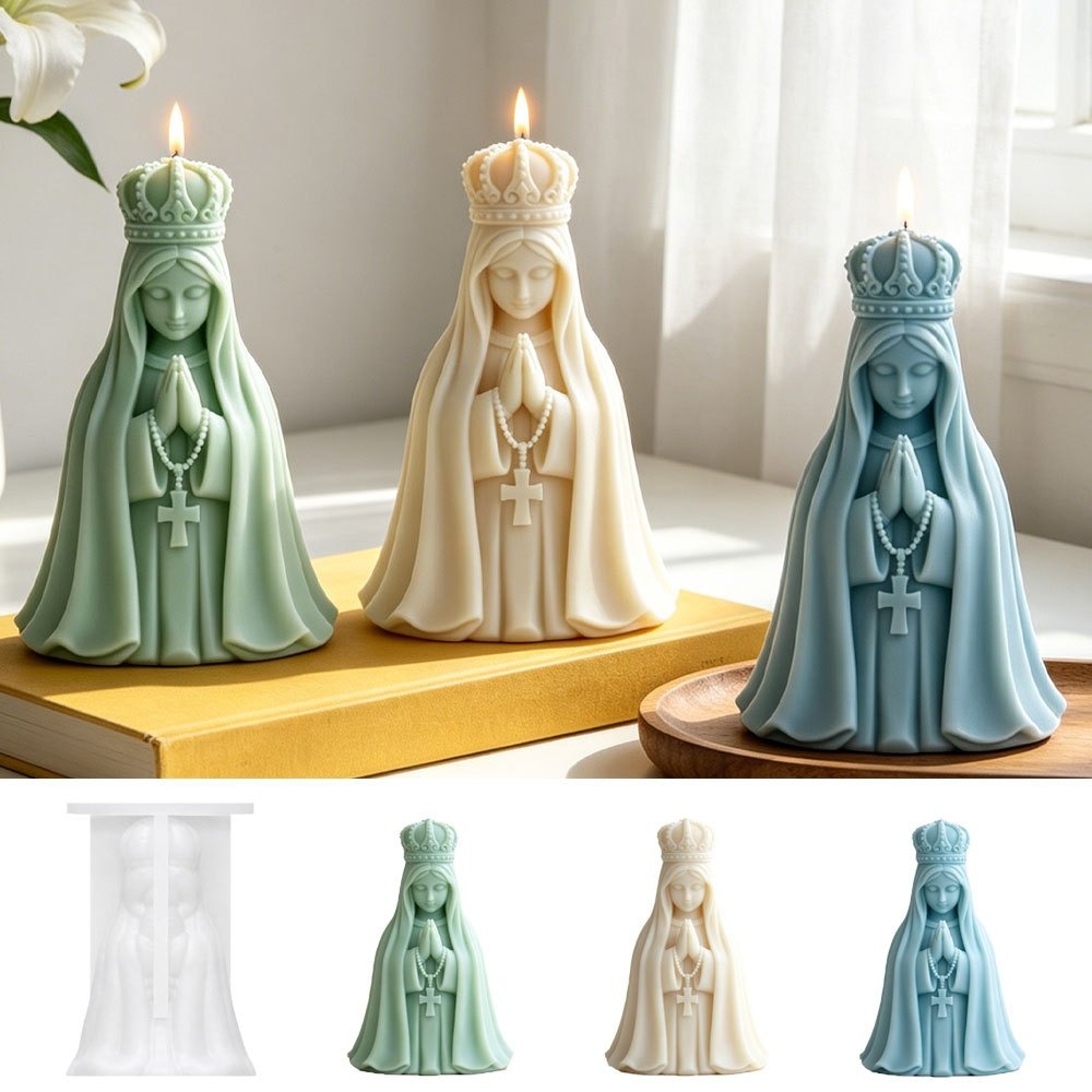 Molde de Silicone 3D Coroa Vir - Candle Making Jelly avaliação e preço