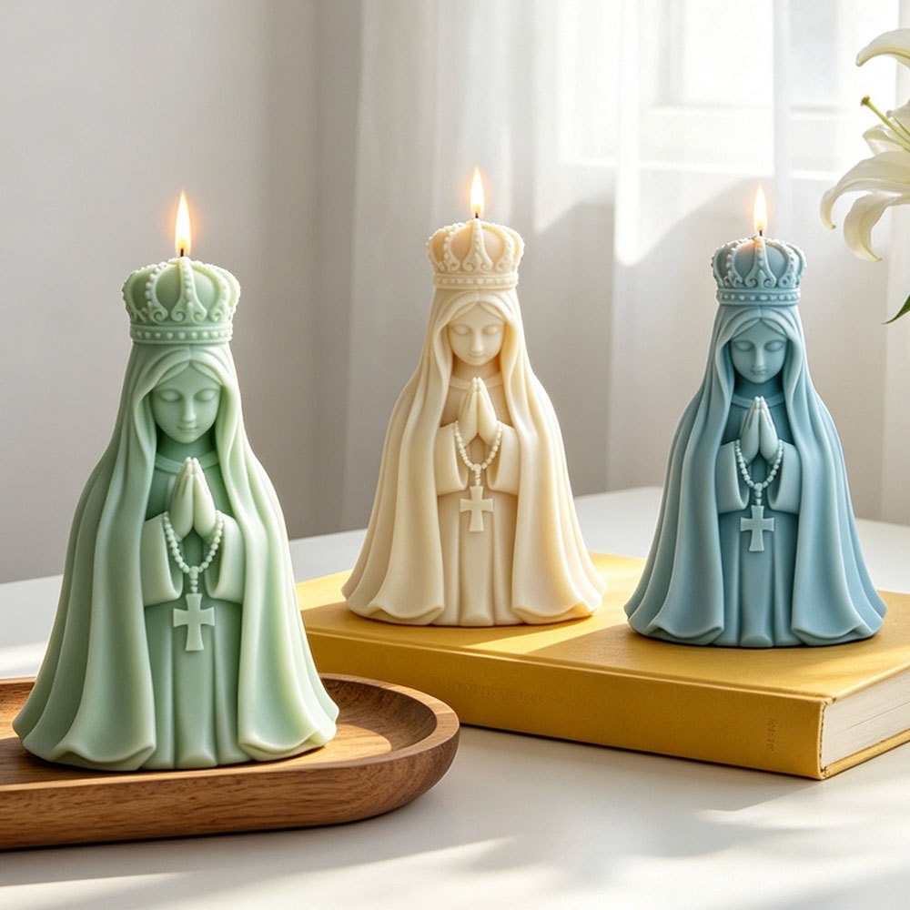 Molde de Silicone 3D Coroa Vir - Candle Making Jelly avaliação e preço