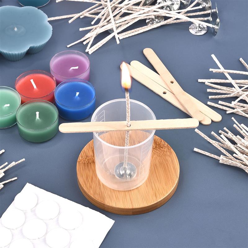 30 pçs vela wicks baixo fumo p - Candle Making Wicks avaliação e preço