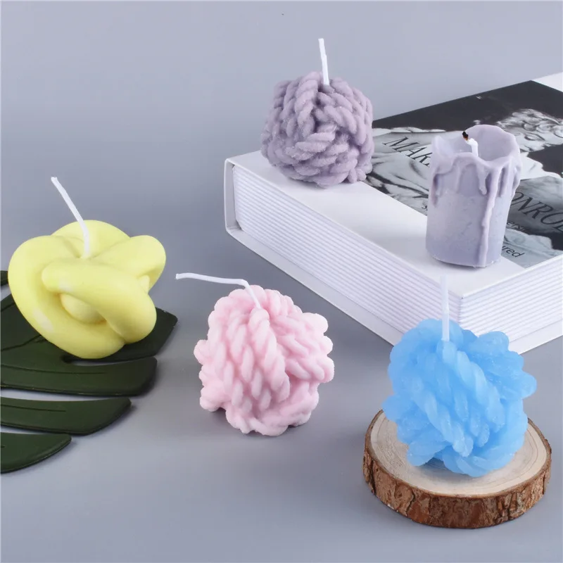 Criativo bola de fio molde de  - Candle Making Yarn avaliação e preço