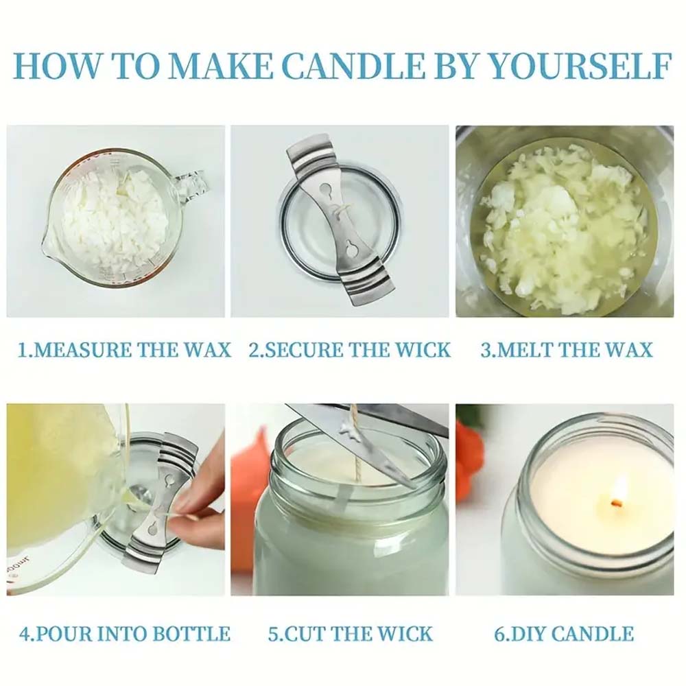 Cera de vela de soja para faze - Candle Making Kit For Kids avaliação e preço