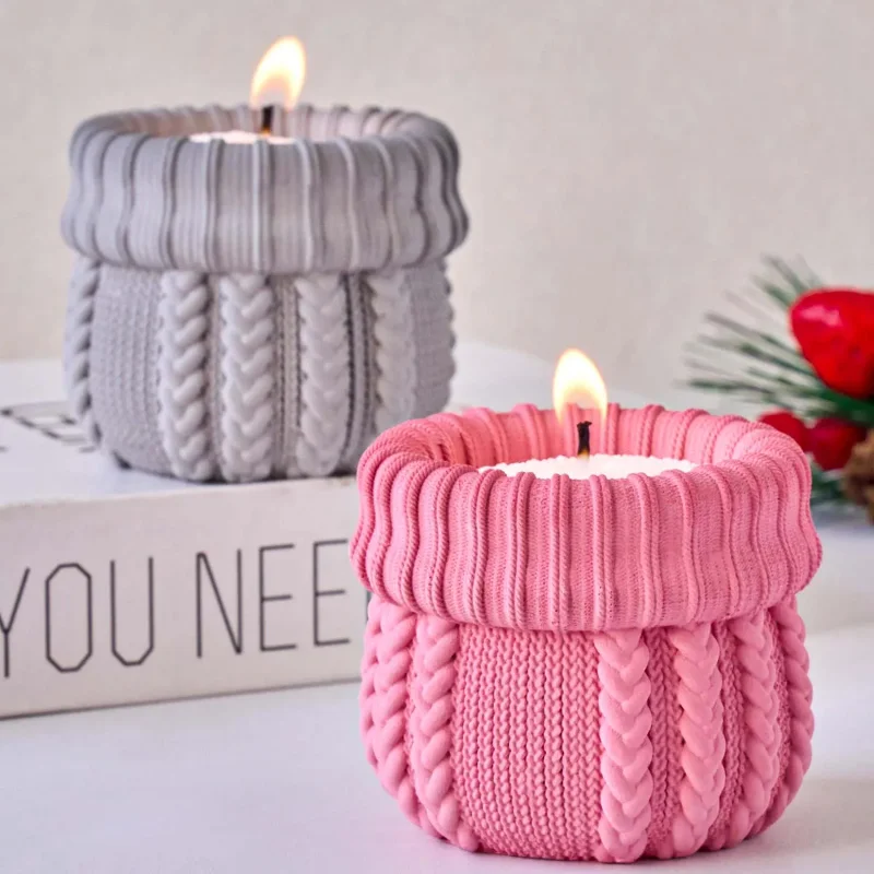 Molde de Silicone para Vaso de - Candle Making Yarn avaliação e preço