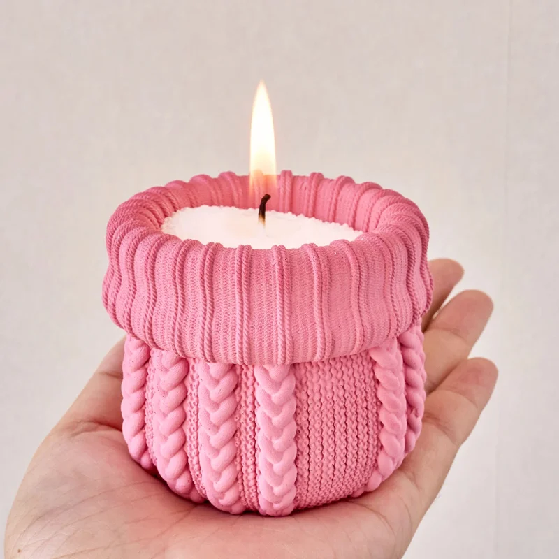 Molde de Silicone para Vaso de - Candle Making Yarn avaliação e preço