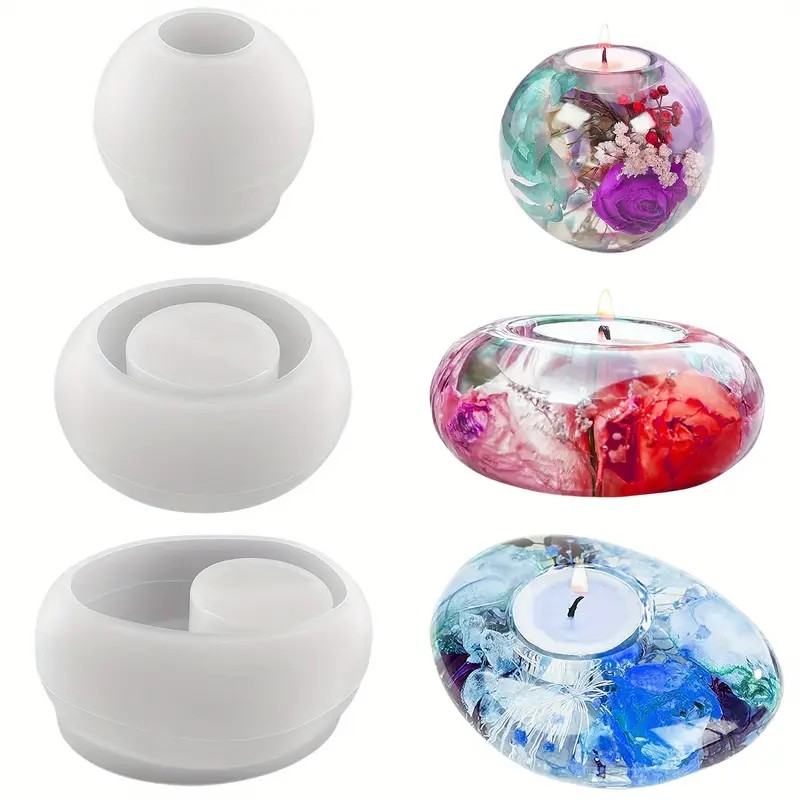 Molde de silicone de resina de - Candle Making Ideas avaliação e preço