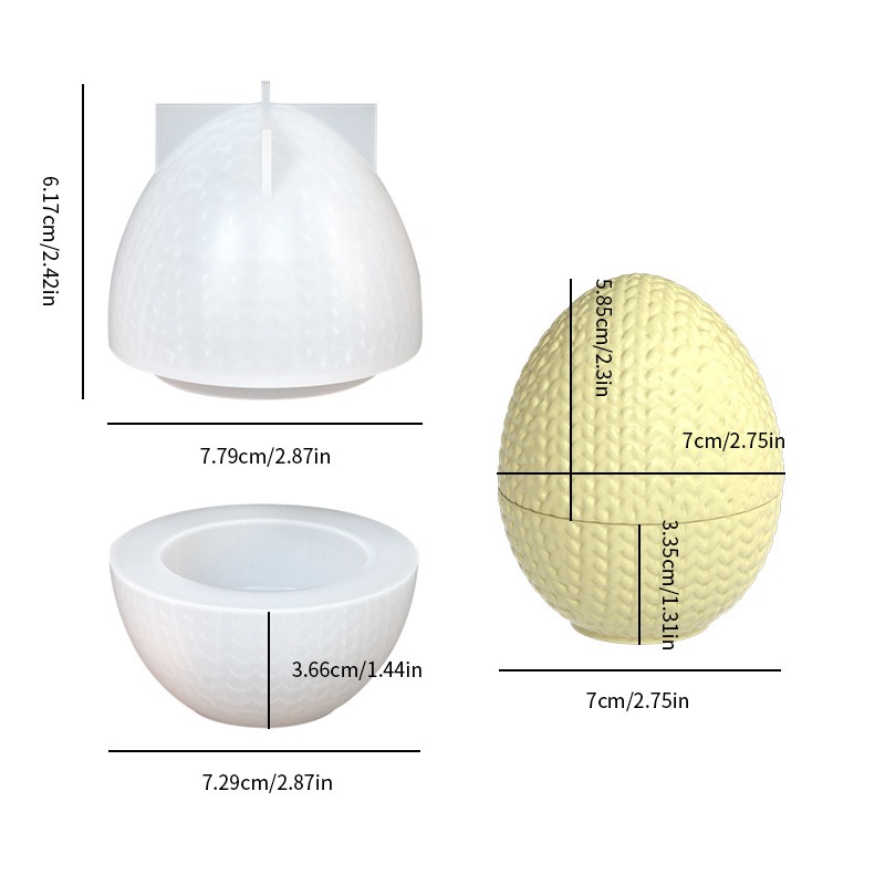 Molde de Silicone Oval em Form - Candle Making Yarn avaliação e preço