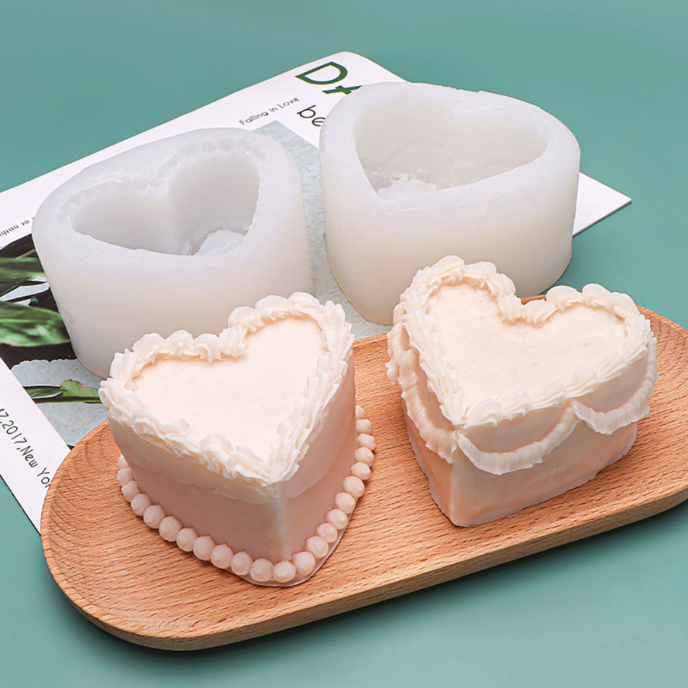 Para diversão coração bolo em  - Candle Making Jelly avaliação e preço