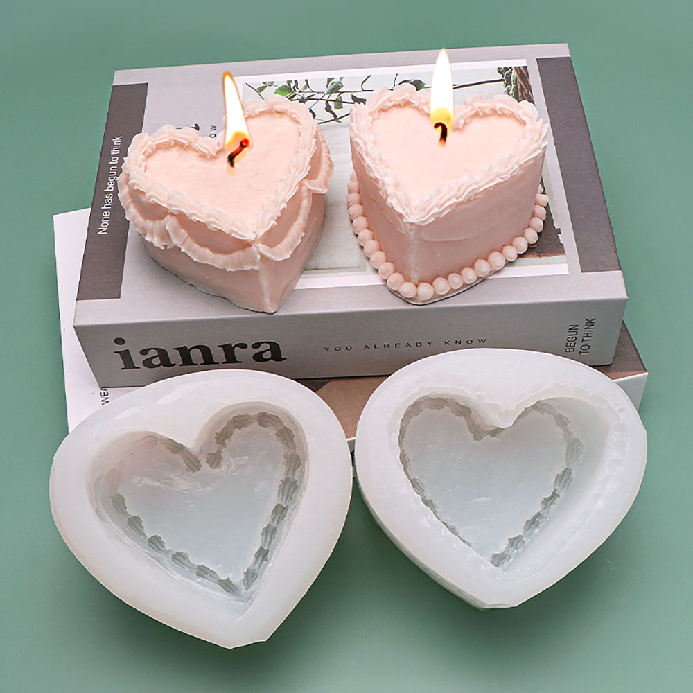 Para diversão coração bolo em  - Candle Making Jelly avaliação e preço