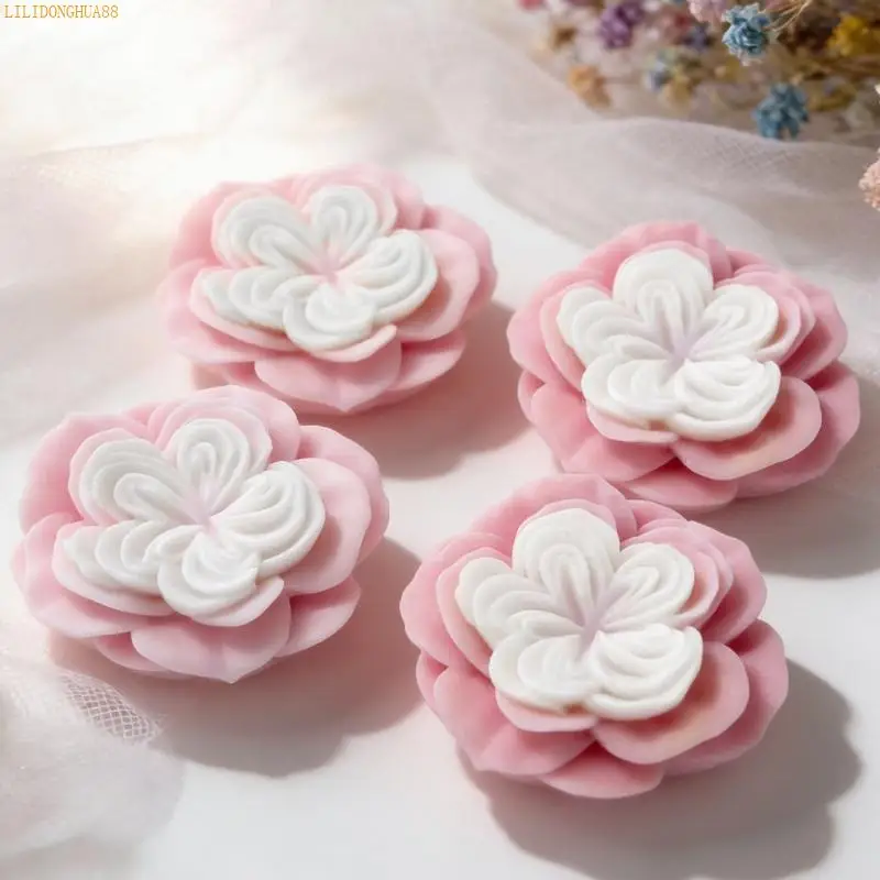 J1HA Austin Rose Moldes silico - Candle Making Austin avaliação e preço