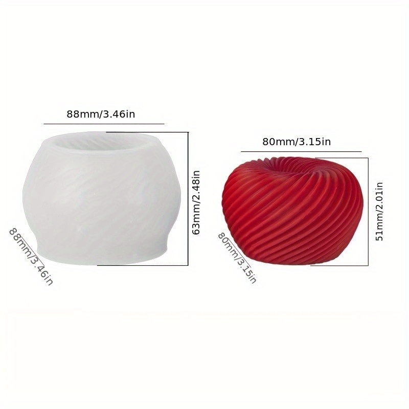 Um molde de silicone em format - Candle Making Things avaliação e preço