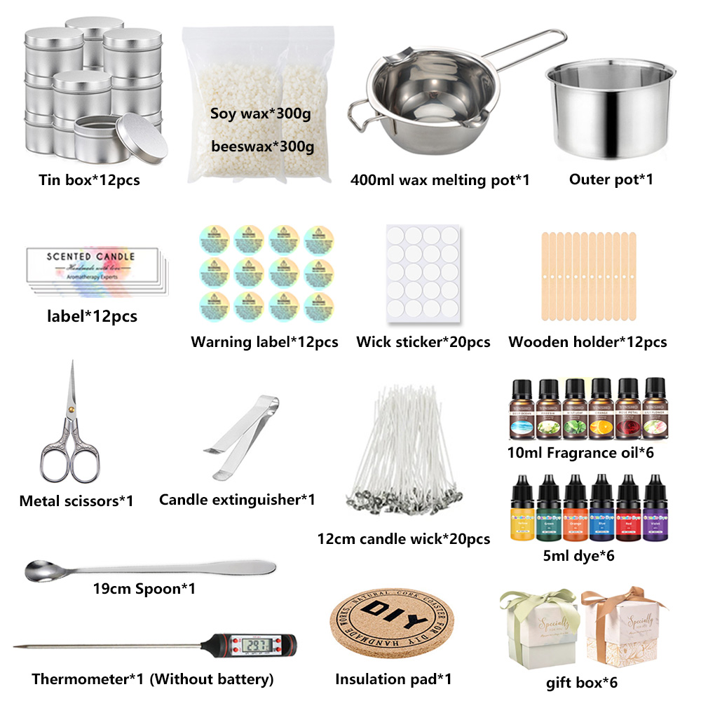 Kit de fabricação de velas, po - Candle Making Kit For Kids avaliação e preço
