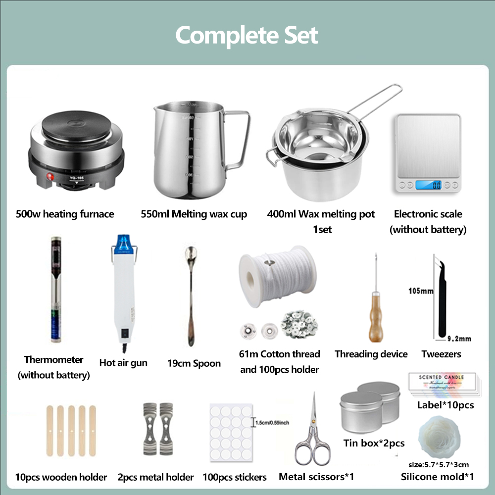 Conjunto de ferramentas de mat - Candle Making Kit For Kids avaliação e preço